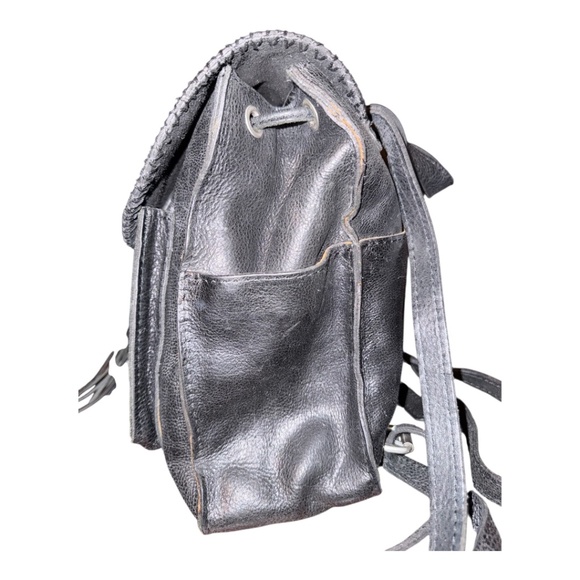 Patricia Nash Jovanna Black Studded Backpack Leather main image 11